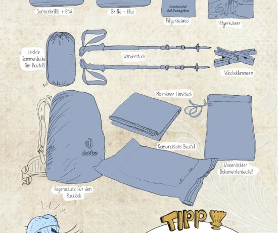 Tag 1 von Köln nach Burgos